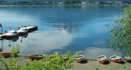 Spectacular view of Mt Fuji and Lake Kawaguchi E / Minamitsuru-gun Yamanashi