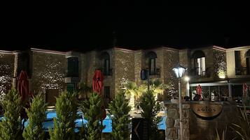 Façade de l’hébergement