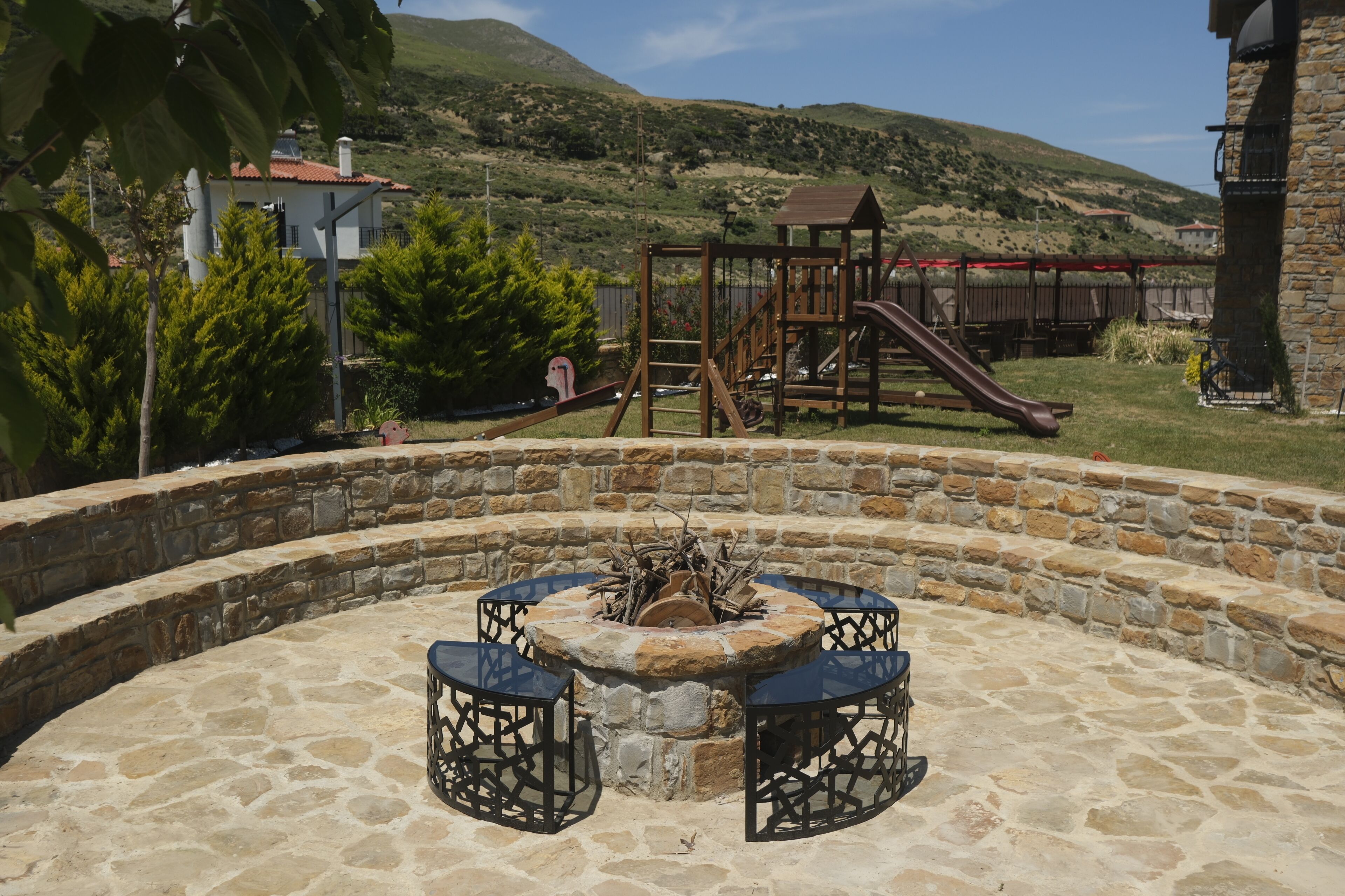Área de parrillas y picnic