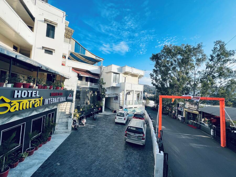 Overnatningsstedets facade