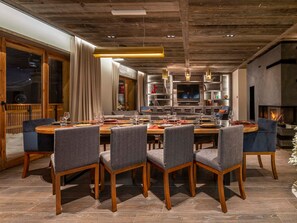 Dining - Luxurious 7-room apartment for 14 pers. in Avoriaz with wellness access (Avoriaz)