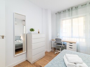 3 makuuhuonetta, vuodevaatteet