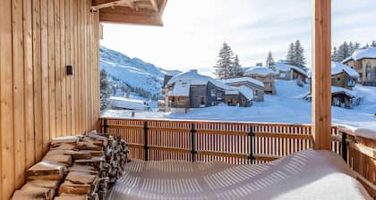 Luxurious 6-bedroom apartment in the heart of Avoriaz with spa access