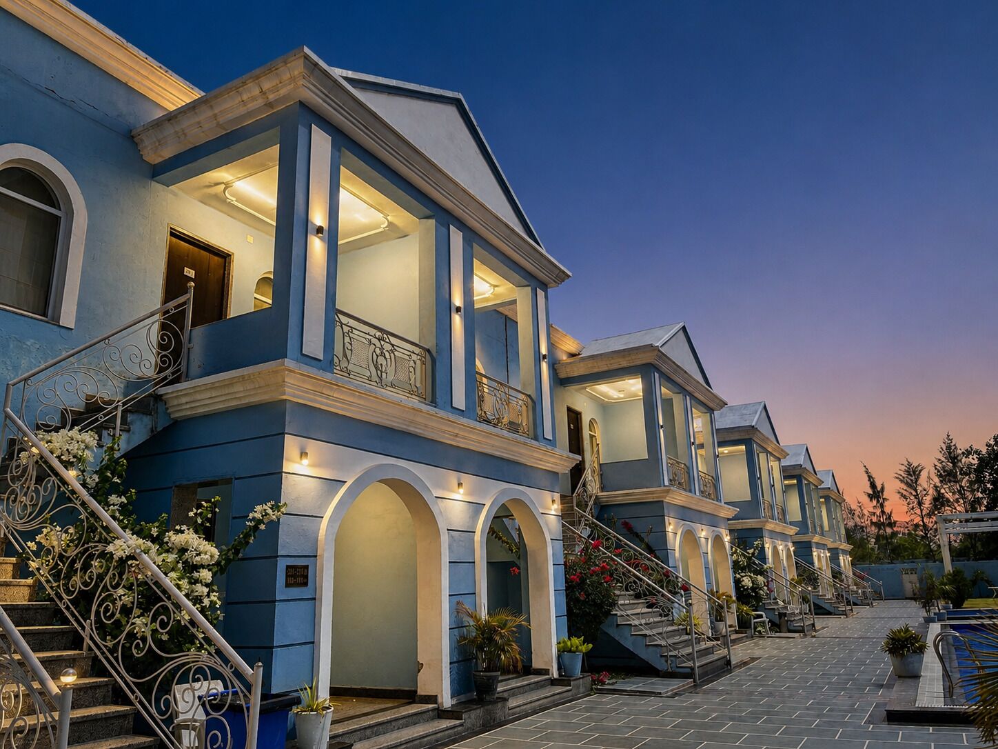 Front of property
