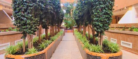 Jardines del alojamiento