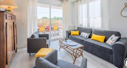 GĂźte familial 12 pers. avec jardin clos, proche Paris et sites touristiques, tous services inclus