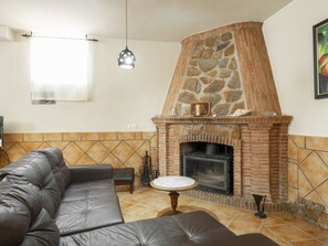 Fernseher, Kamin