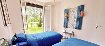 Charmant Gîte à la Campagne avec Véranda, Babyfoot, & Randonnées – Idéal Familial!