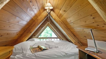 Chalet Standard, 1 chambre, cÎté montagne (Rustico Savinera) | 1 chambre, draps fournis
