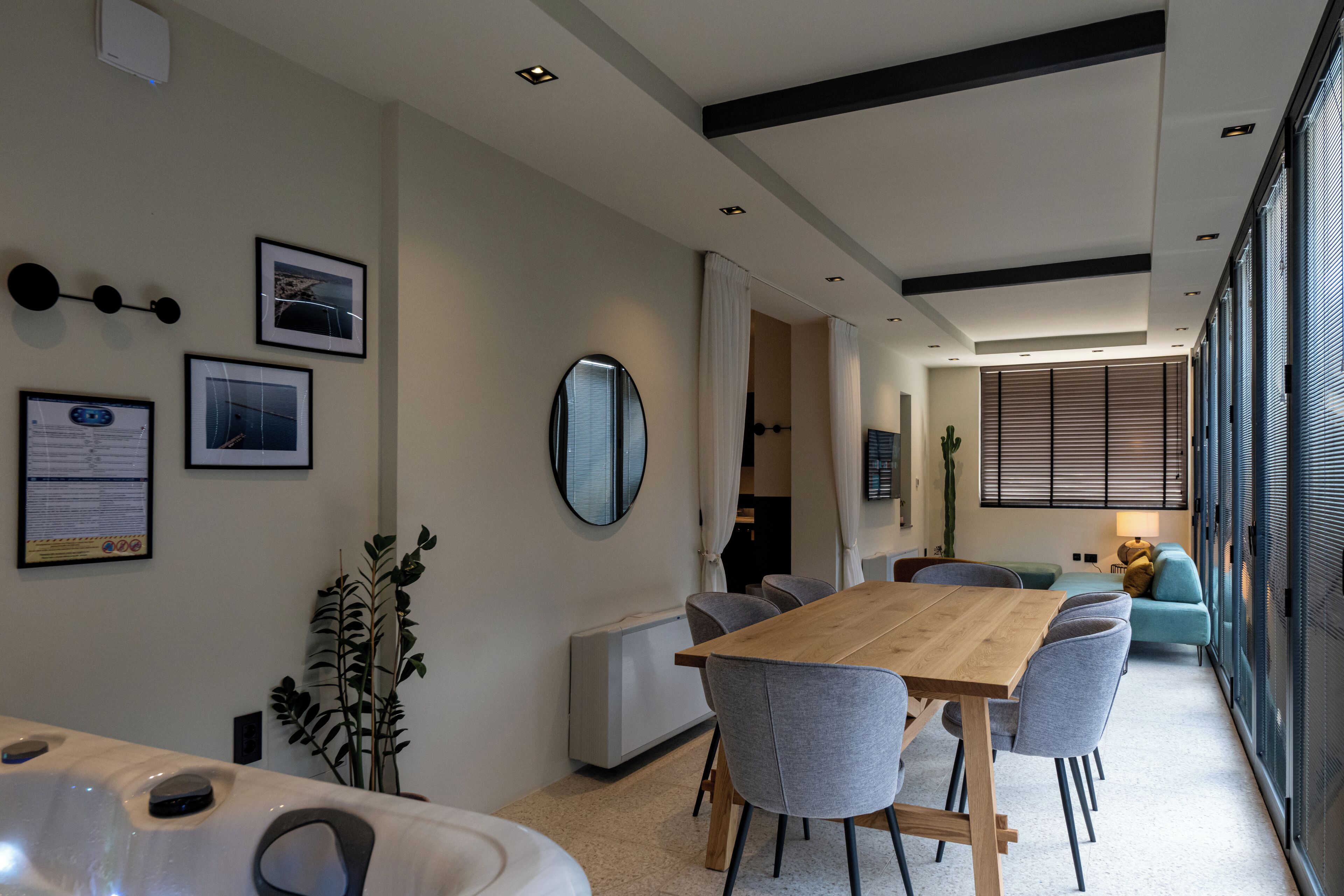 Deluxe penthouse, 2 slaapkamers | Lakens van Egyptisch katoen, luxe beddengoed