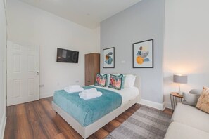 1 bedroom, iron/ironing board, free WiFi, bed sheets