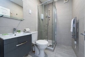 Hair dryer, towels