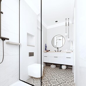 Handtücher, Seife, Toilettenpapier