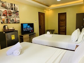 Wifi gratis y ropa de cama 