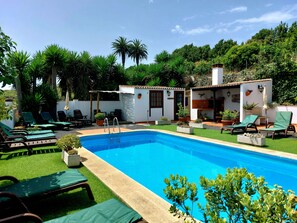 Alberca al aire libre 