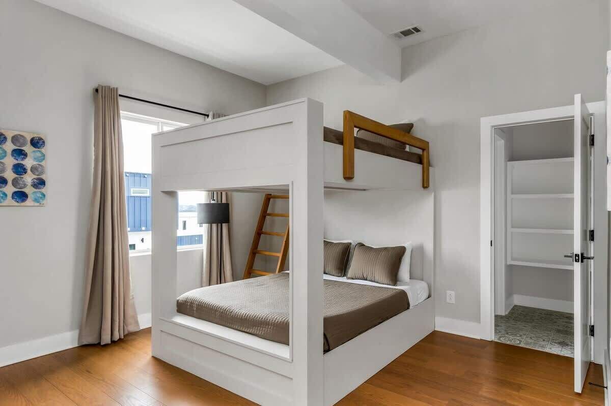 8 bedrooms, iron/ironing board, travel cot, WiFi