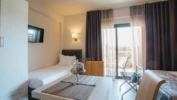 Estúdio | 1 quarto, cofres nos quartos, escrivaninha, quartos à prova de som