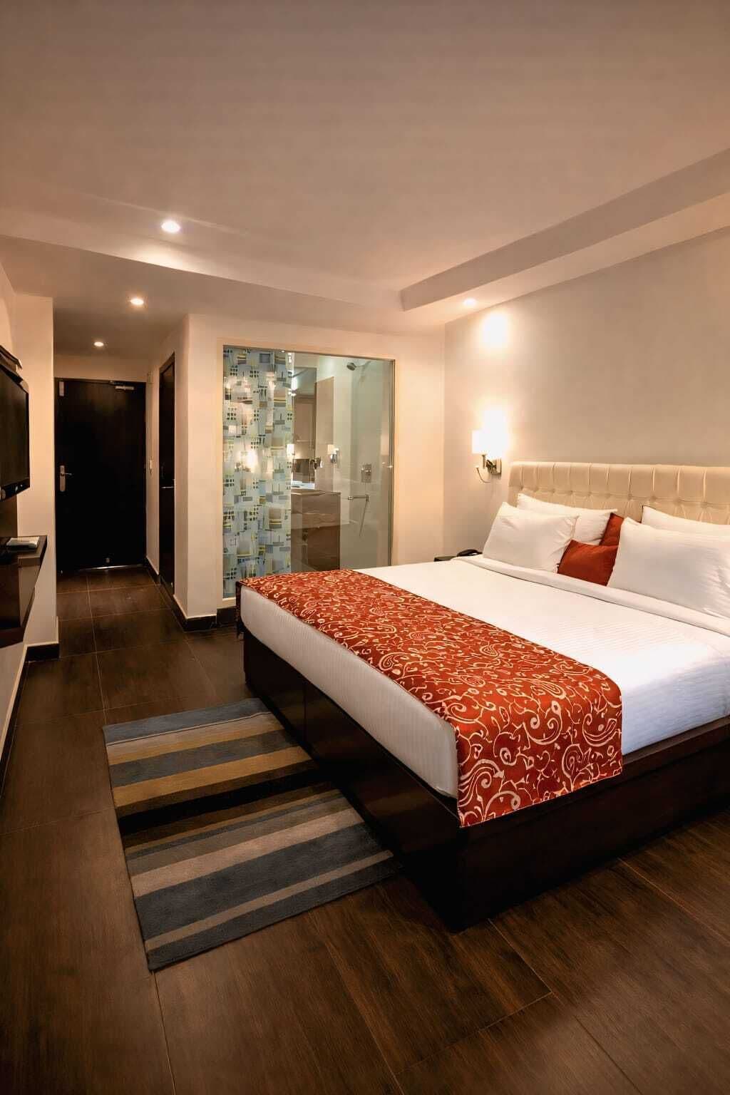 Camera Executive | Una scrivania, Wi-Fi gratuito, lenzuola