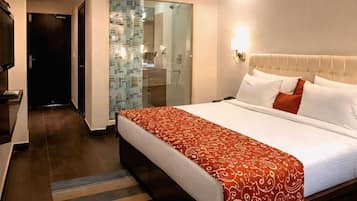 Camera Executive | Una scrivania, Wi-Fi gratuito, lenzuola