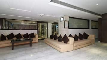 Sala de estar en el lobby