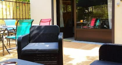 Studio "Le Cabouin" in the middle of nature at the foot of the hikes