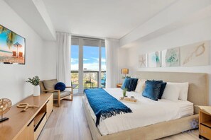 1 habitación, tabla de planchar con plancha, cuna de viaje y wifi 
