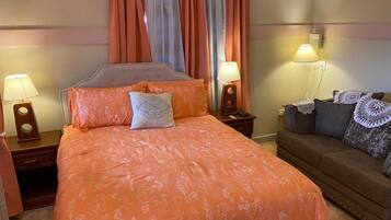 Executive Apartment, 1 Queen Bed | 1 bedroom, premium bedding, individually decorated