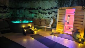 Bain à remous intérieur