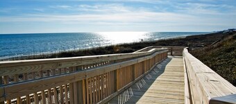 Blue Bungalow, Soundside House in Pine Knoll Shores in NC!