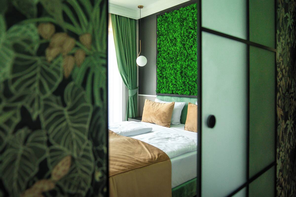 Departamento superior, 1 habitación, para no fumadores, Terraza | Ropa de cama de alta calidad y camas con pillow-top 
