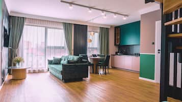 Superior Suite | 1 bedroom, premium bedding, pillow-top beds, individually furnished