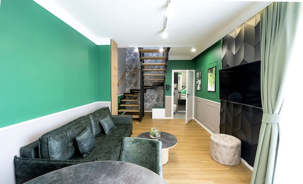 Appartement Supérieur | 1 chambre, literie de qualité supérieure, surmatelas