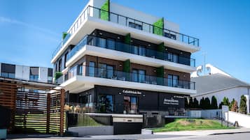 Fassade der Unterkunft