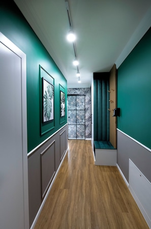 Suite Supérieure | Coin séjour | Télévision LED, tablette numérique, jouets, chauffage par le sol