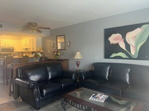 Smart TV, DVD player, books, printers