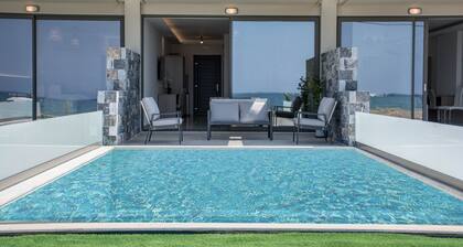 Crete Resort Sea Side Deluxe Sea View Private Pool