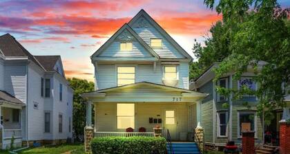 Craftsman charm King Bedroom Private Condo Unit walk to hospital & capitol