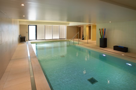 Indoor pool. Le Moulin des Bruyeres