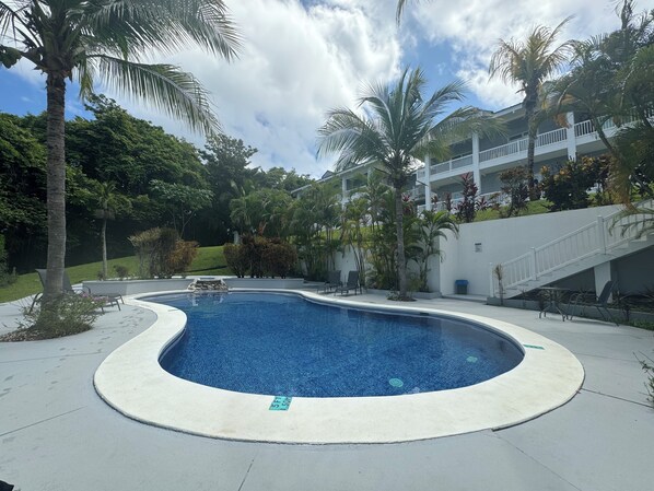 Alberca al aire libre 