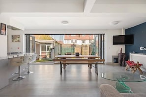 House, Multiple Beds | Games room