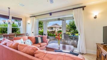 Smart TV, books, video library