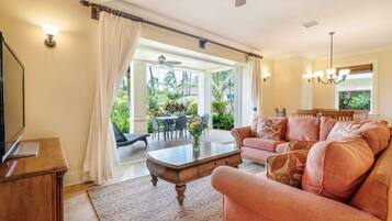 Smart TV, books, video library