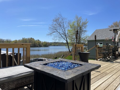 Cozy lake house with hot tub. Enjoy everything the Berkshires have to offer!