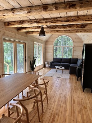Interior - NEW custom cabin on private cove! Gateway to Acadia! 3 acres! Family friendly! (Ellsworth)