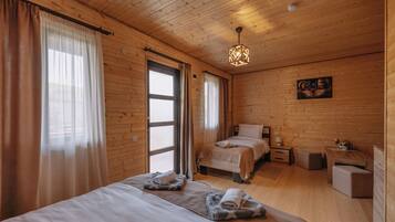 Småhus – comfort (1) | 1 soverom, lydisolert og wi-fi (inkludert)