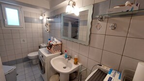 Shower, hair dryer, towels, soap - Belva Blue Naxos Stylish, Naxos Town, near Beach (Naxos)