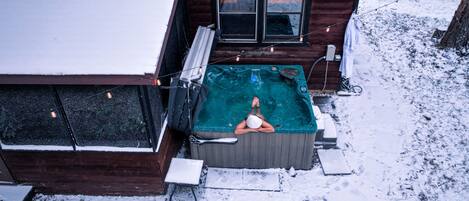Baignoire à remous extérieure