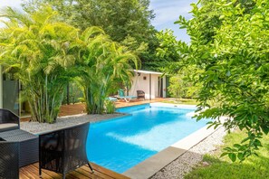 Pool - Amazing house, airy and spacious with large pool in Playa Potrero (Potrero)