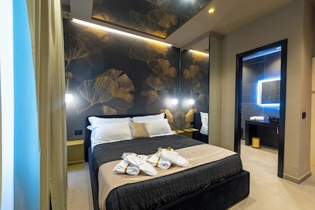 2 habitaciones, cubrecamas y artículos del minibar gratis