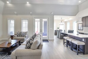 Birch Family Room-Kitchen  - The Birch Cottage (#16) (Muskoka Lakes)